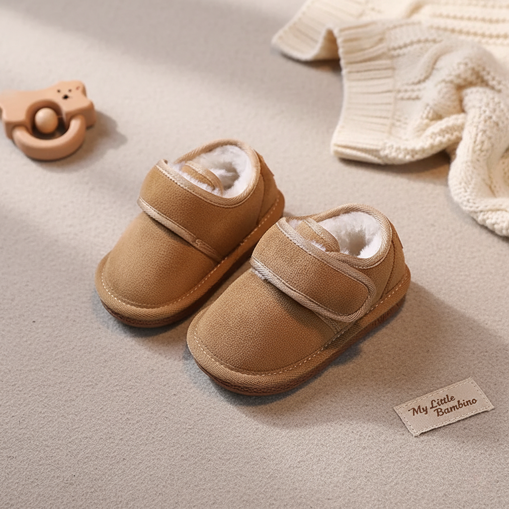 Bambino's Suede Winter Slippers