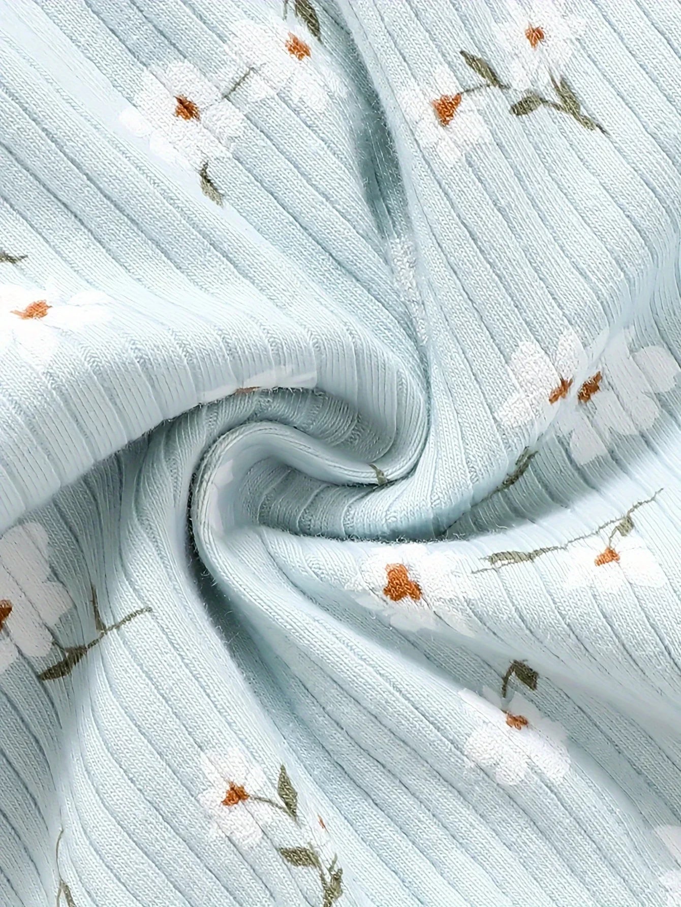 Bambino's Floral Romper And Headband Set