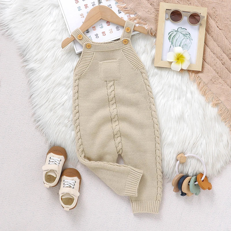 Bambino's Overalls Romper