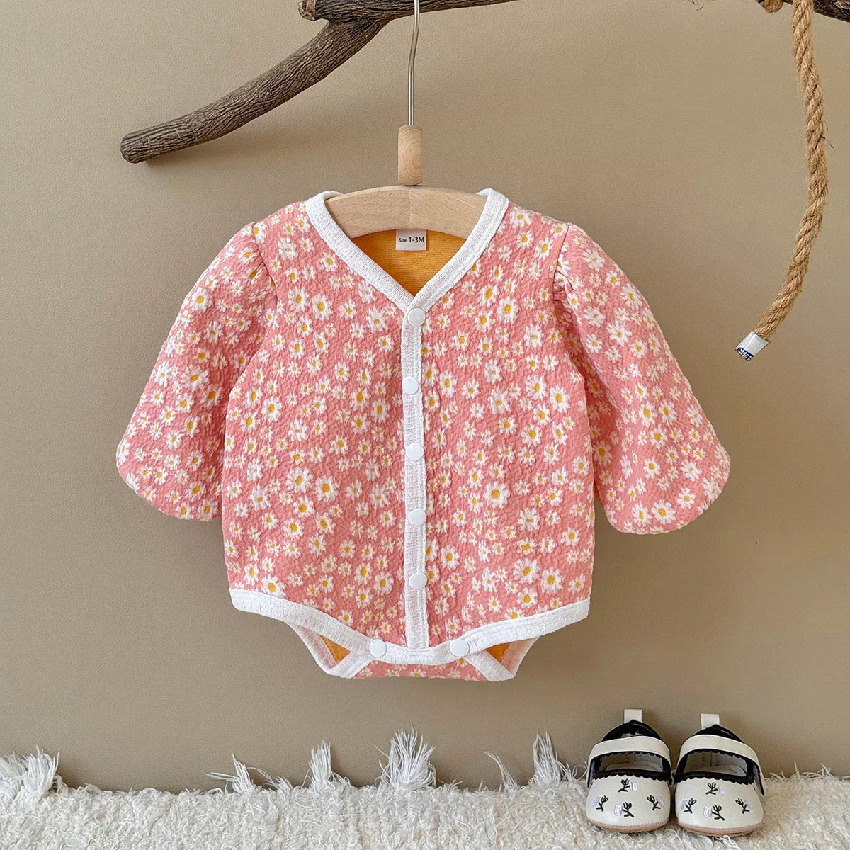Bambino's Floral Romper