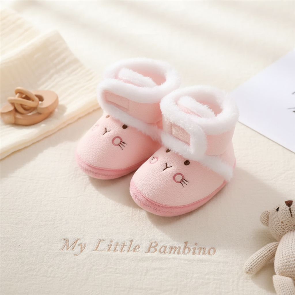 Bambino's Plush Winter Slippers