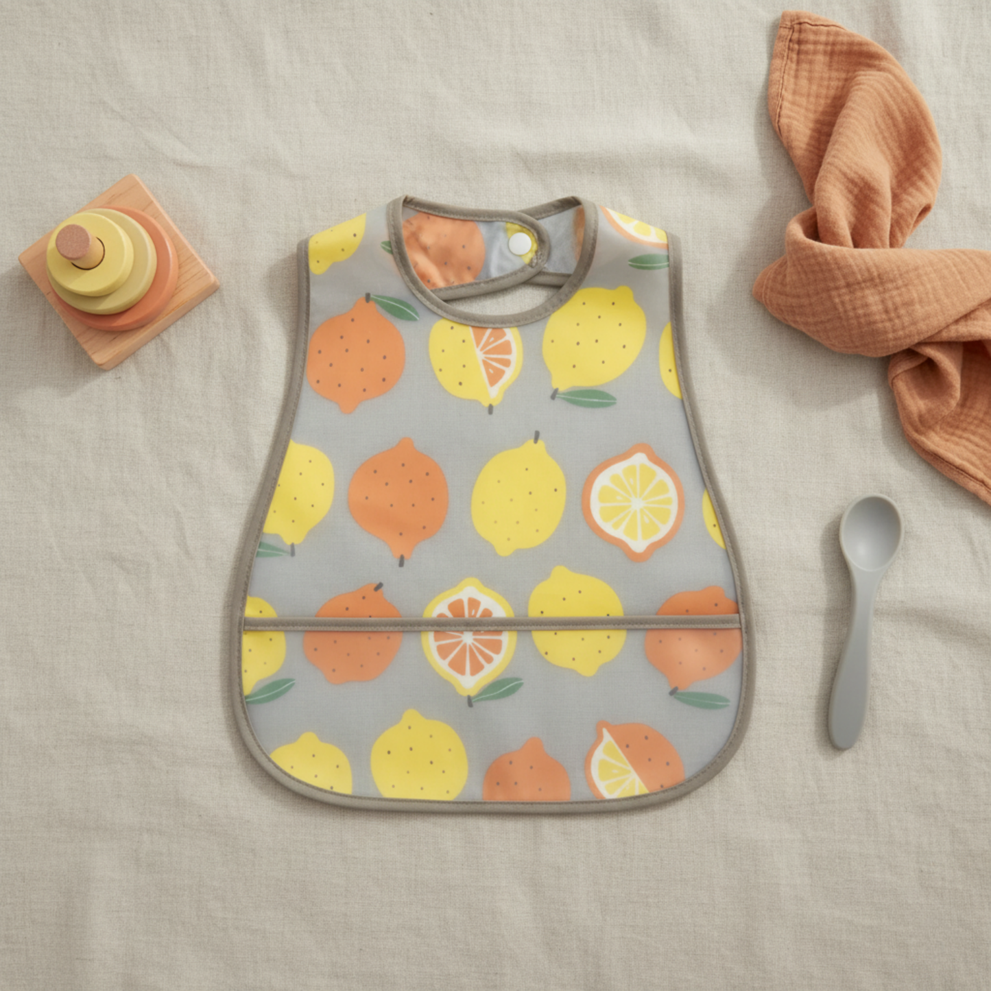 Bambino's Colorful Bibs