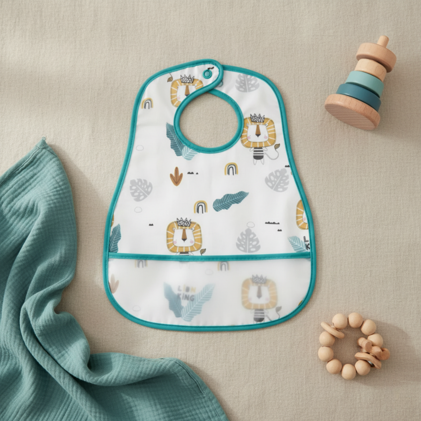 Bambino's Colorful Bibs