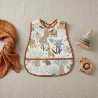 Bambino's Colorful Bibs