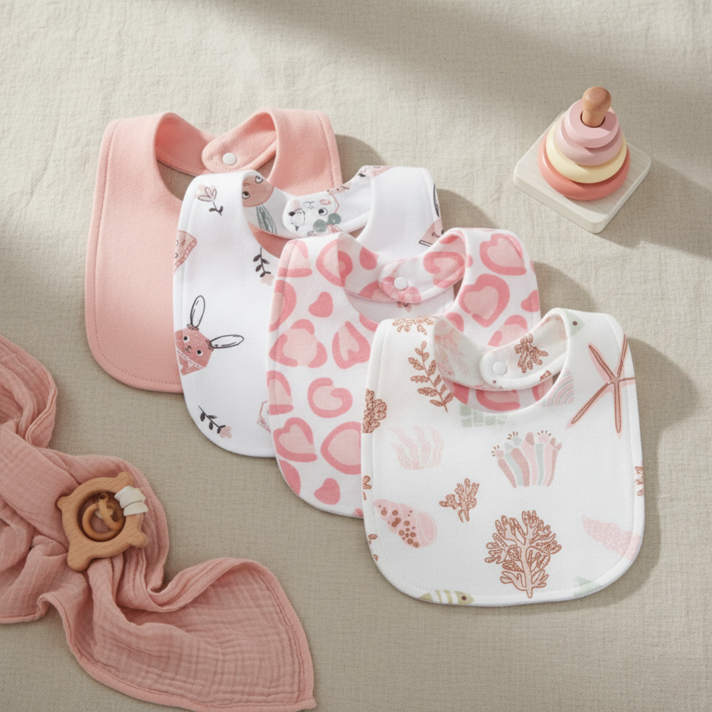 Bambino's Cartoon Bibs