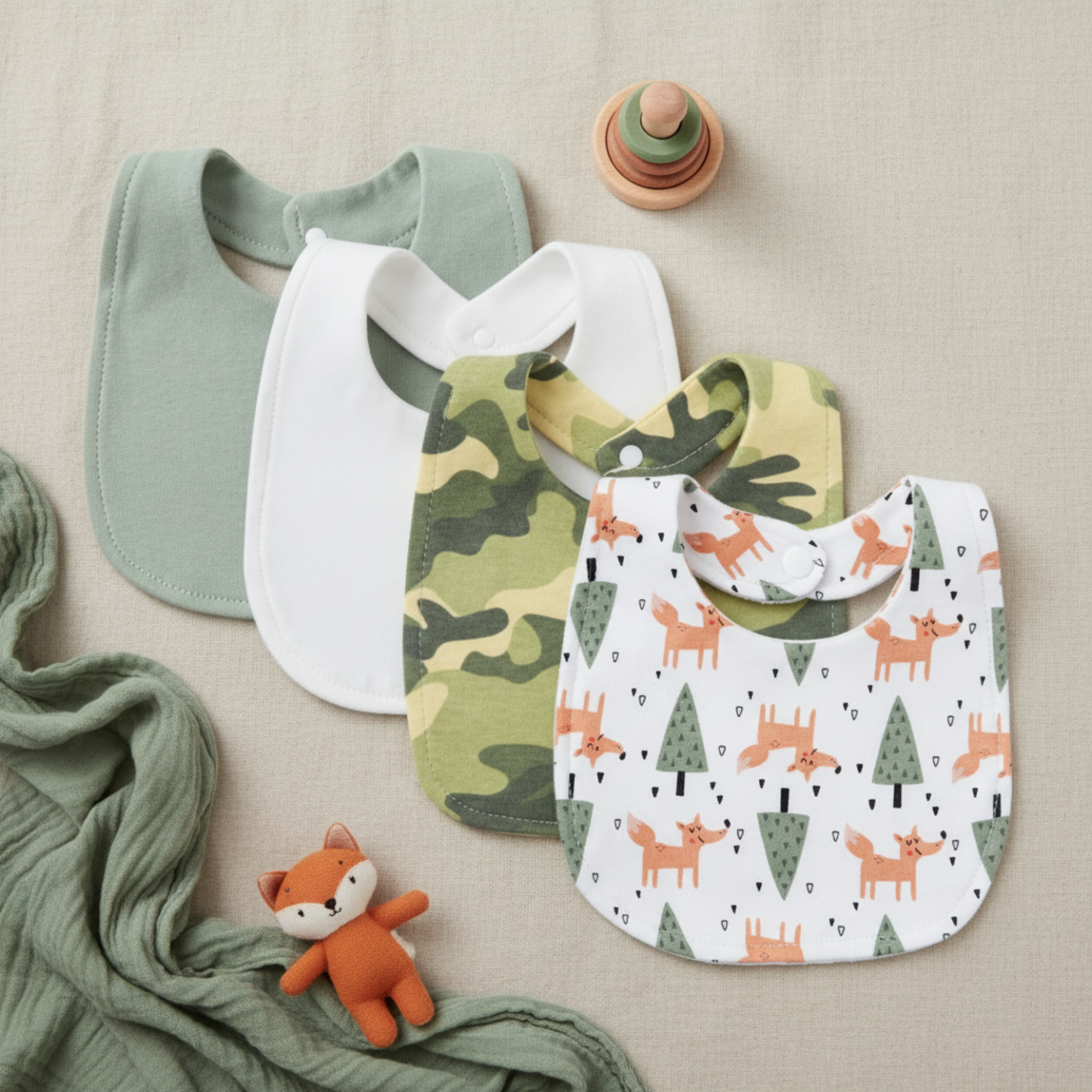 Bambino's Cartoon Bibs