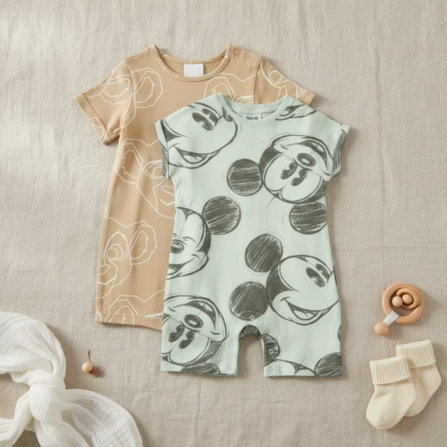 Bambino's Cartoon Romper