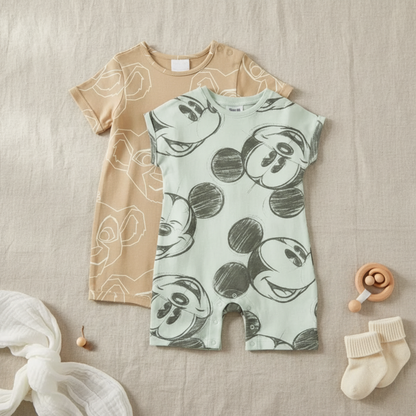 Bambino's Cartoon Romper