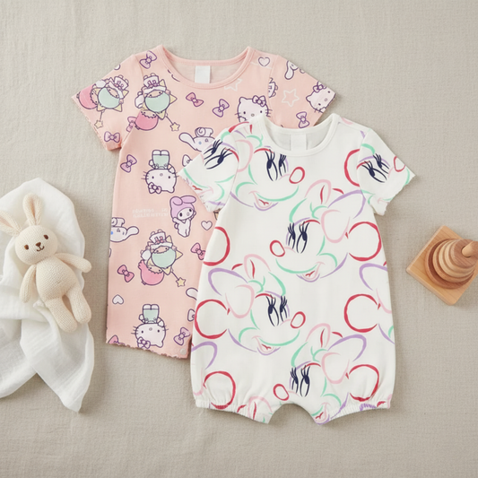 Bambino's Cartoon Romper