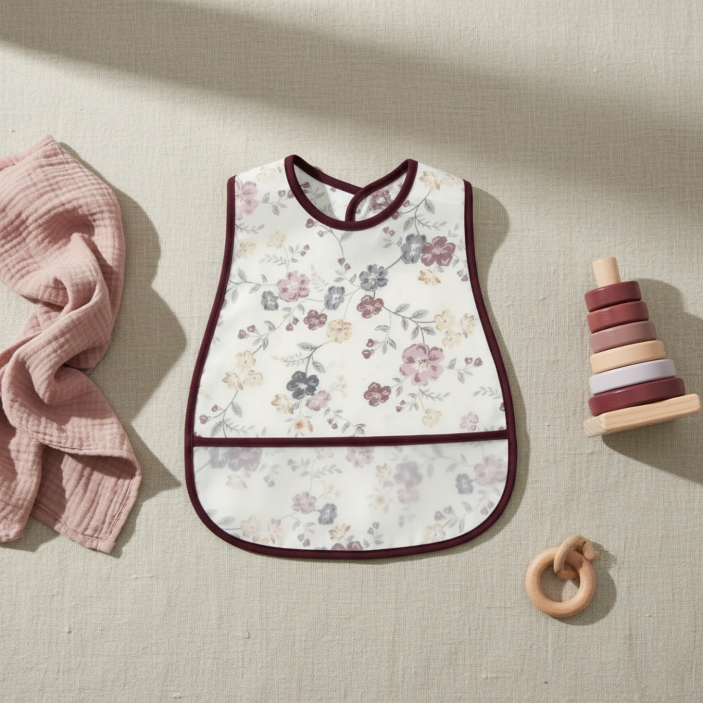 Bambino's Colorful Bibs