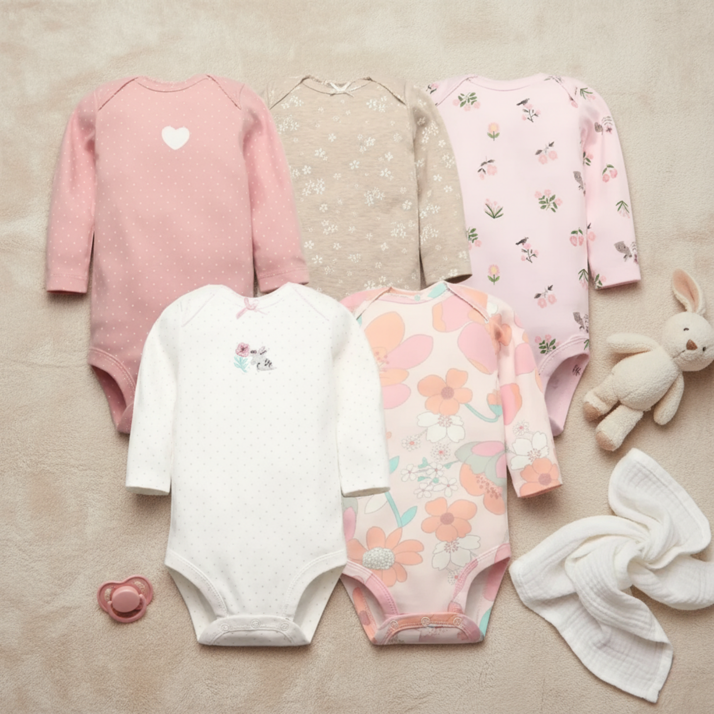 Bambino's Cute Romper Sets