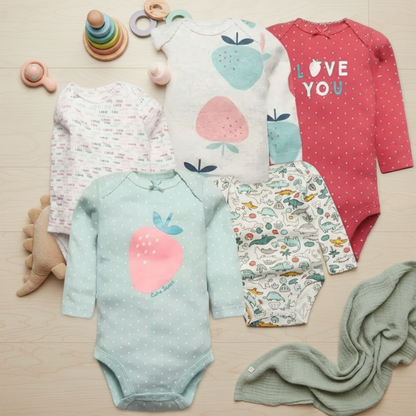 Bambino's Cute Romper Sets
