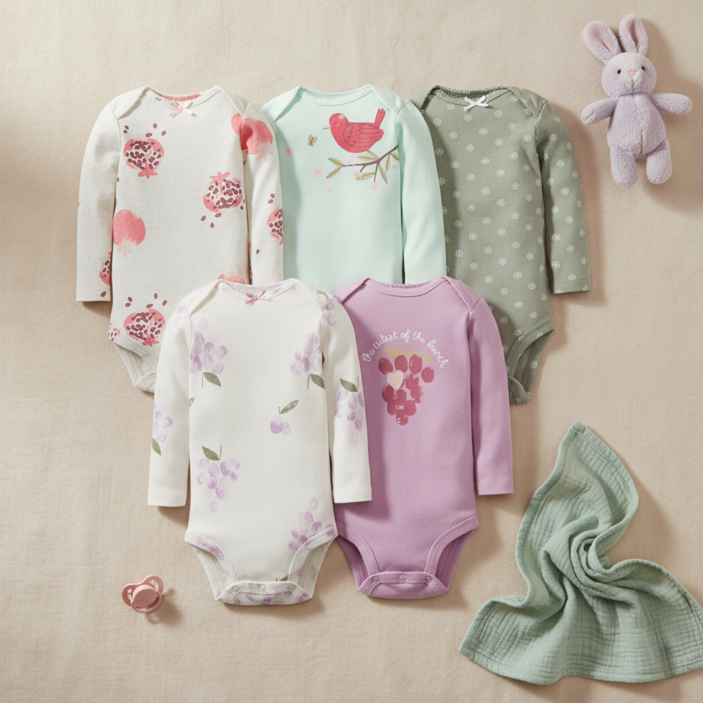 Bambino's Cute Romper Sets