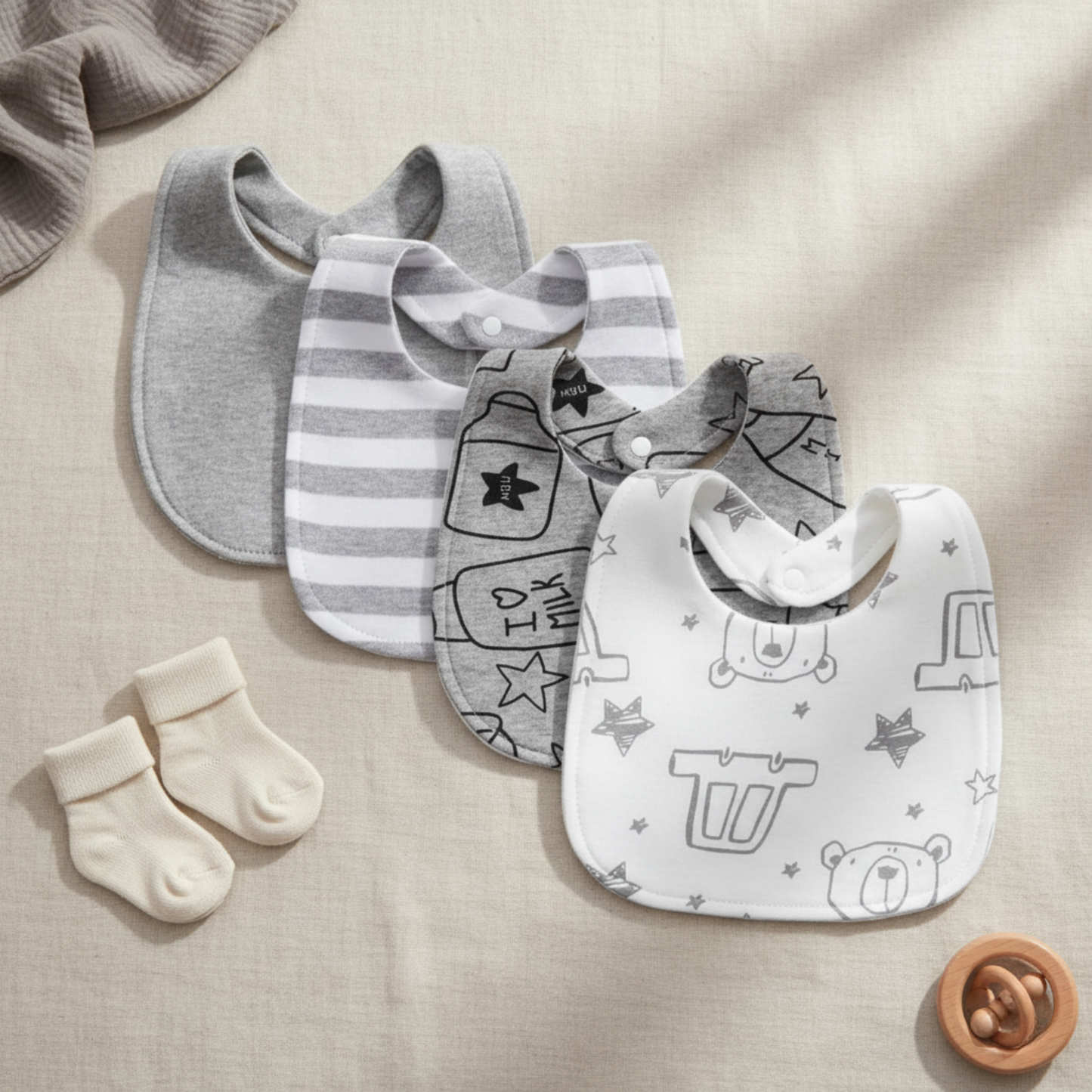 Bambino's Cartoon Bibs
