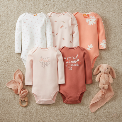 Bambino's Cute Romper Sets