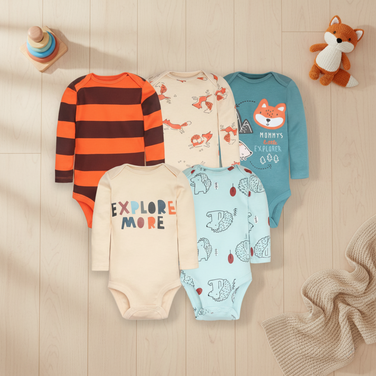 Bambino's Cute Romper Sets