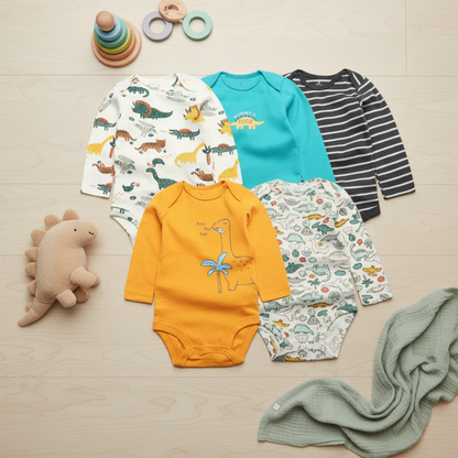Bambino's Cute Romper Sets