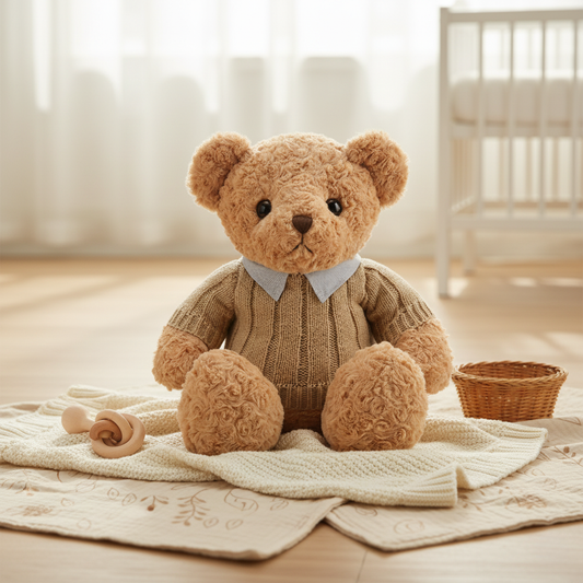 Bambino's Browne Sweater Teddy Bear