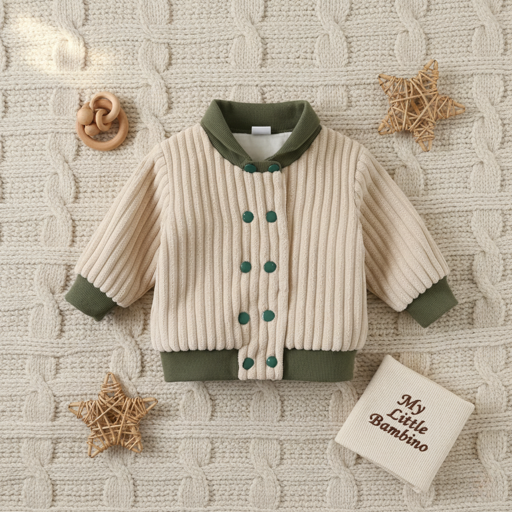 Bambino’s Rib Velvet Jackje