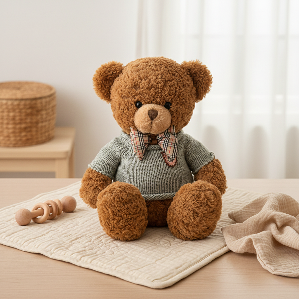 Bambino's Grijze Trui Teddy Bear