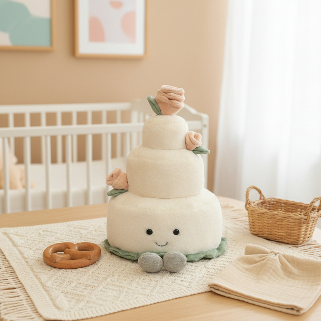 Bambino's Verjaardagstaart Knuffel