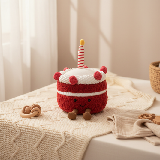 Bambino's Verjaardagstaart Knuffel