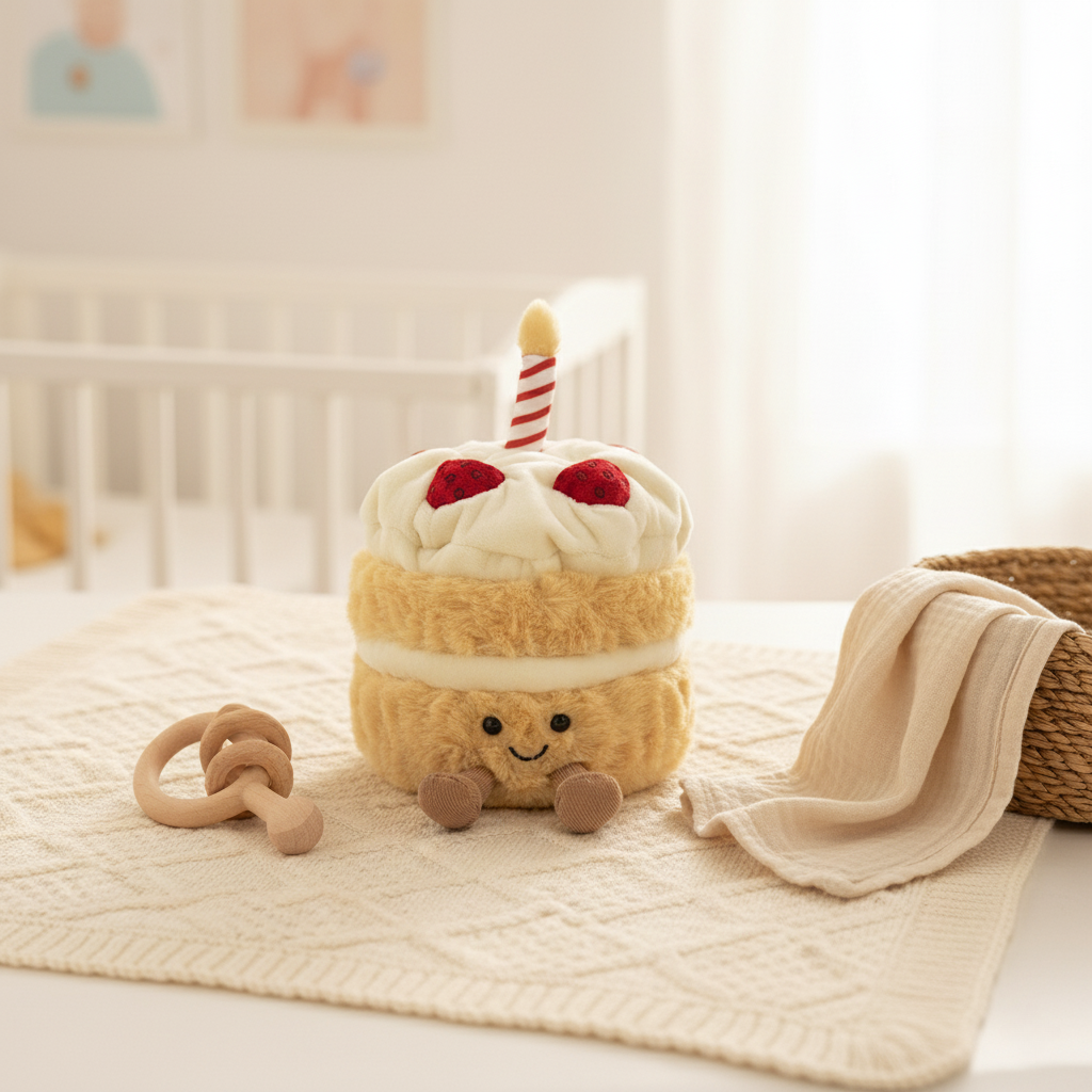 Bambino's Verjaardagstaart Knuffel