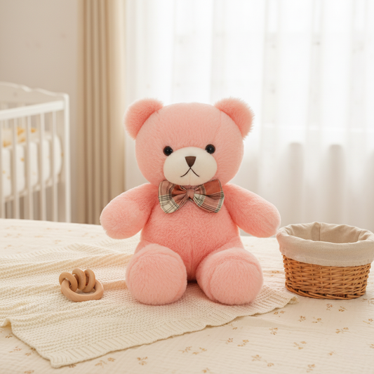 Bambino's Pink Bow Bear