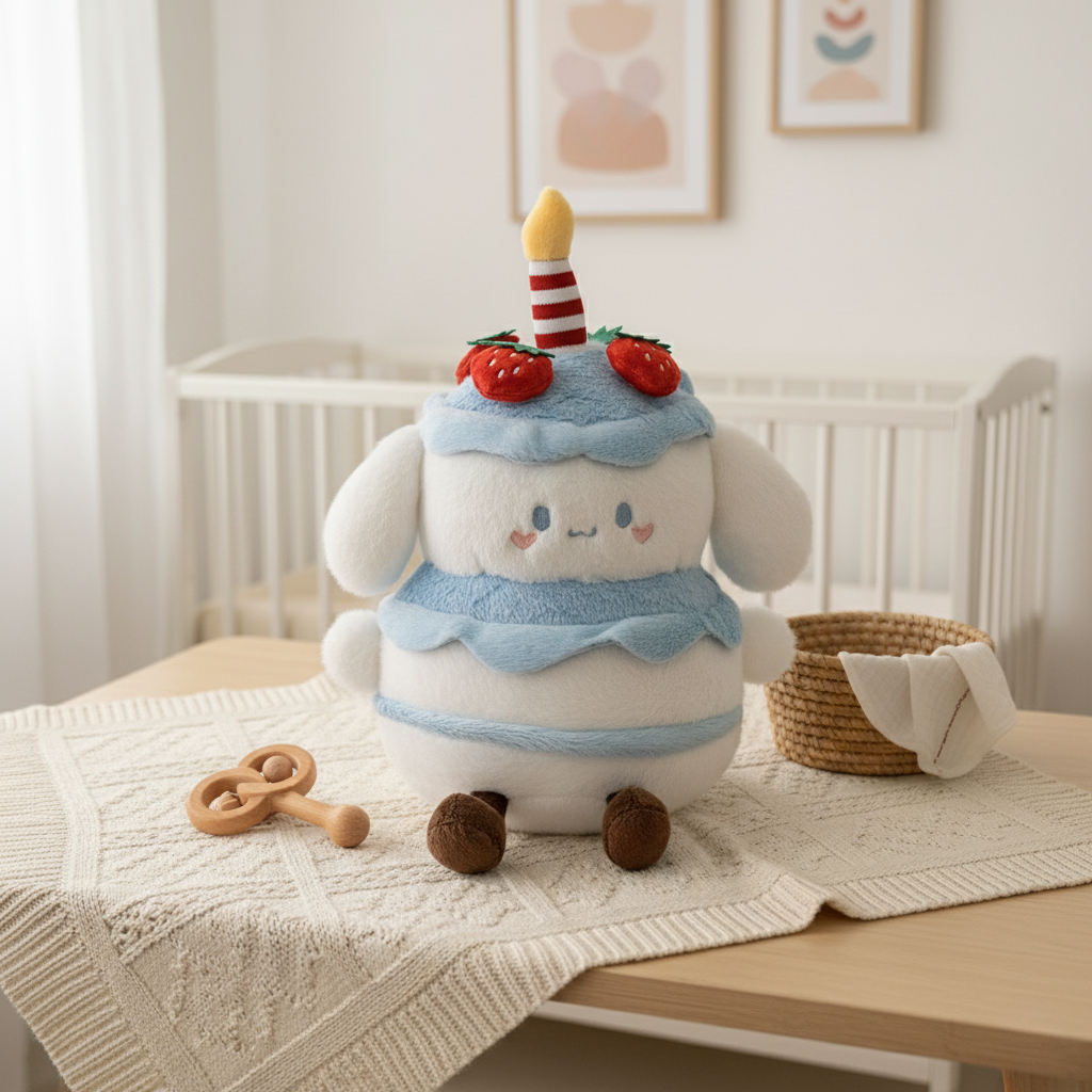 Bambino's Bluee Taart Knuffel