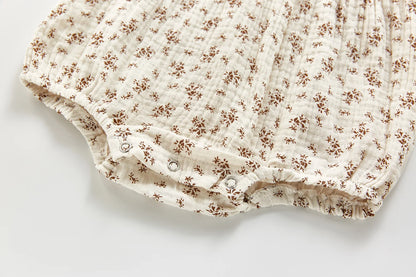 Bambino's Vintage Romper And Hat Set