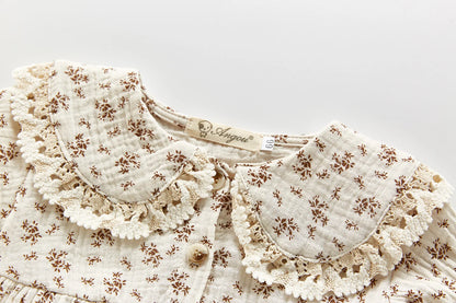 Bambino's Vintage Romper And Hat Set