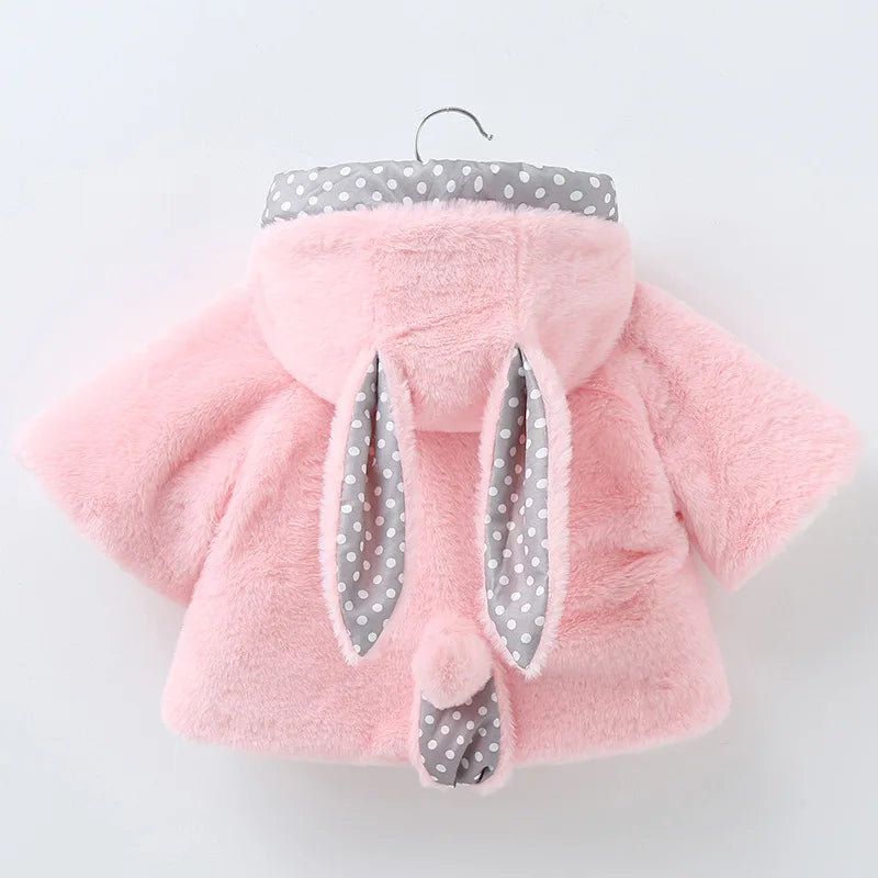 Bambino's Plushy Bunny Ears Jacket