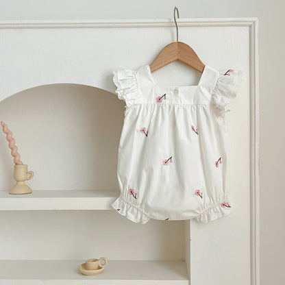 Bambino's Floral Romper