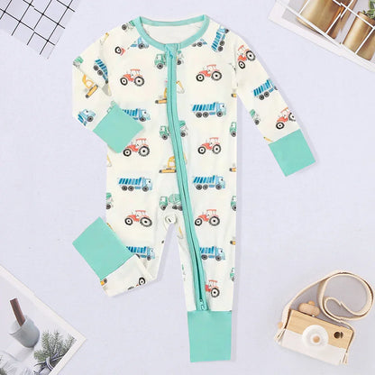 Bambino's Romper And Hat Set