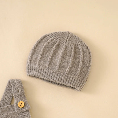 Bambino's Romper And Hat Set