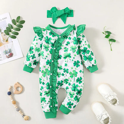 Bambino's Romper And Hat Set