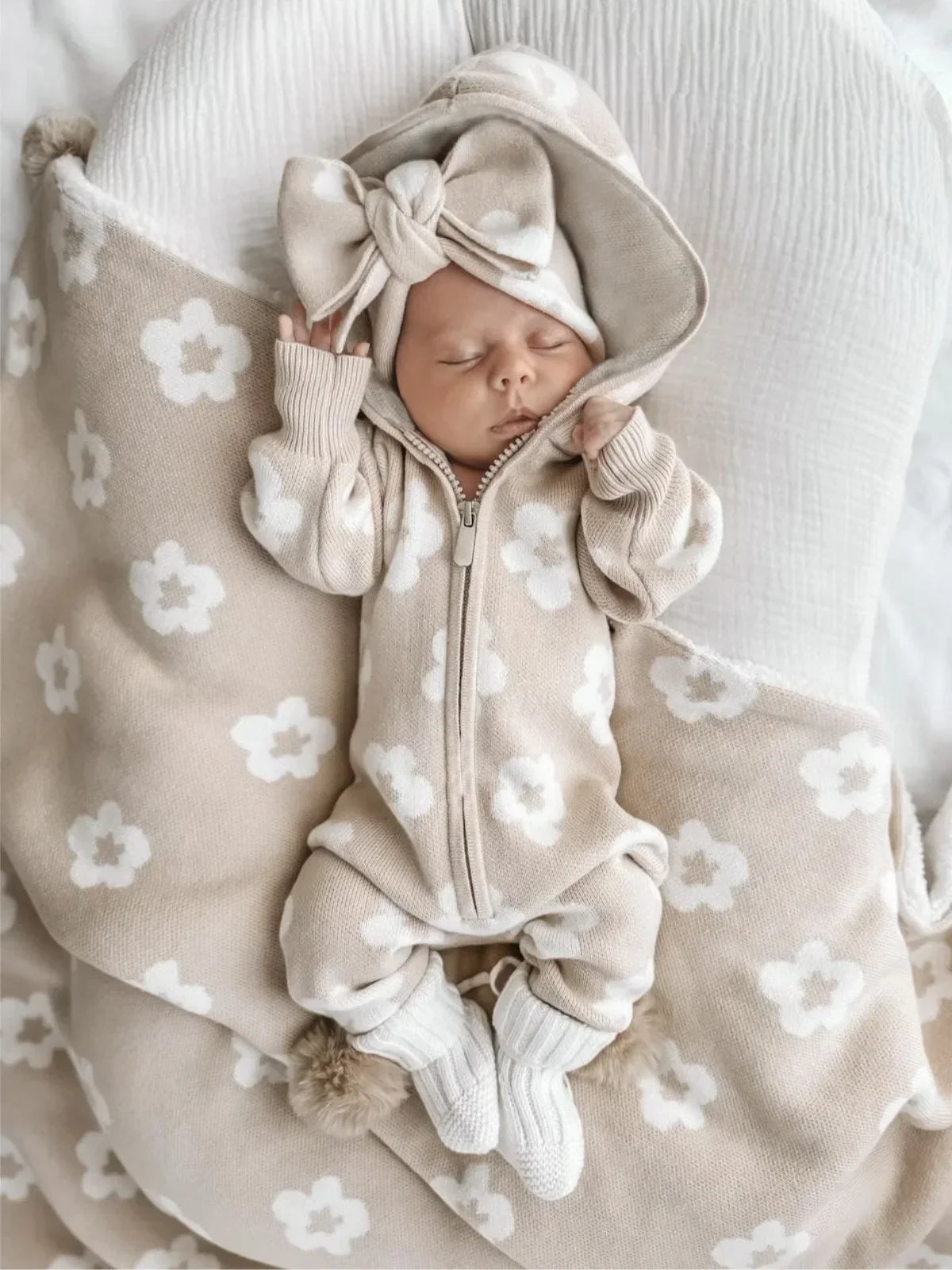 Bambino's Floral Romper