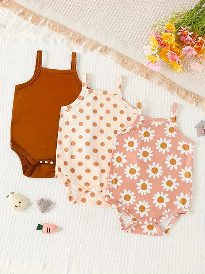 Bambino's 3-Piece Romper Set