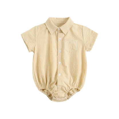 Bambino's Checkered Romper