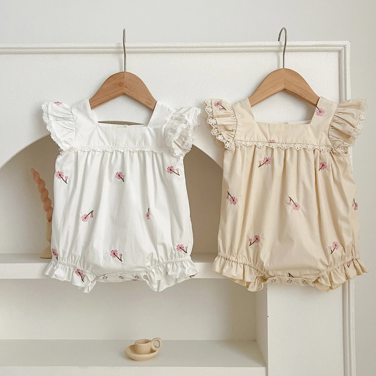 Bambino's Floral Romper