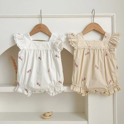 Bambino's Floral Romper