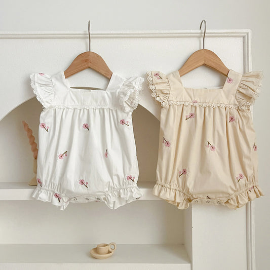 Bambino's Floral Romper