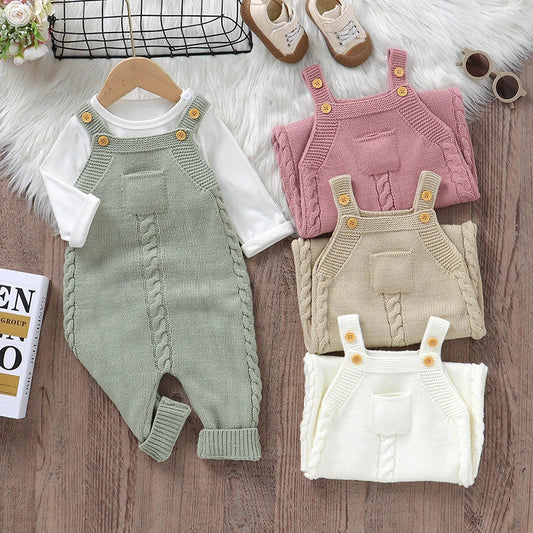 Bambino's Overalls Romper