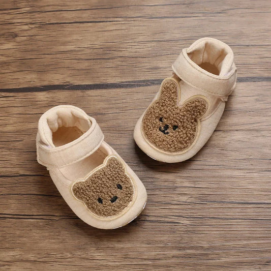 Bambino's Teddy & Bunny Baby Slippers