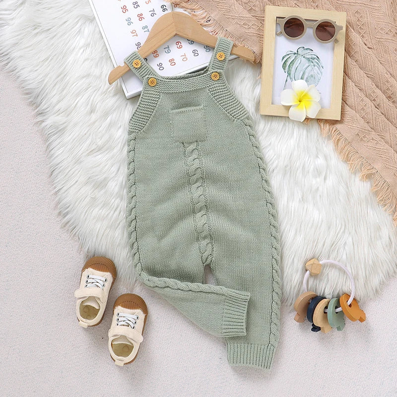 Bambino's Overalls Romper