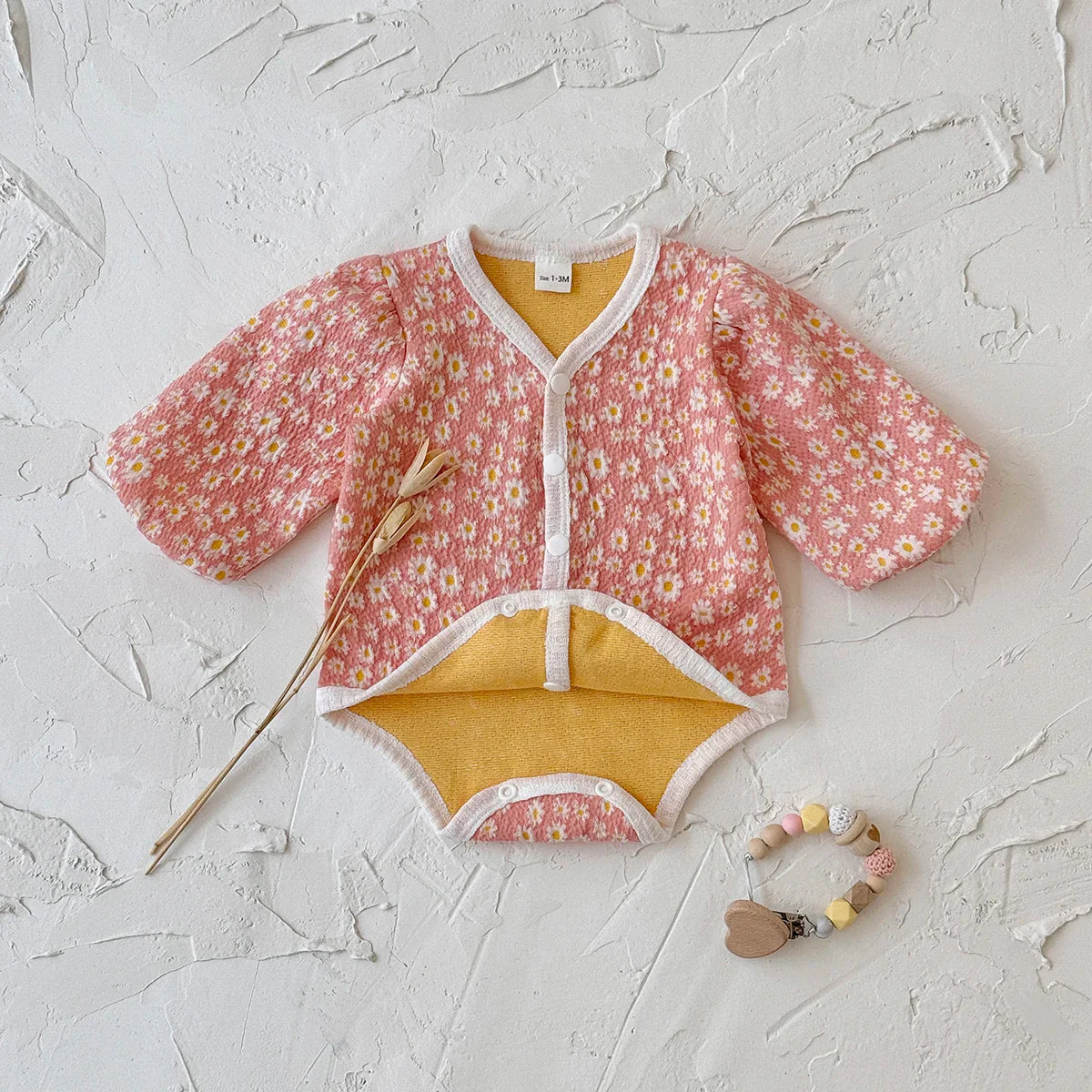 Bambino's Floral Romper