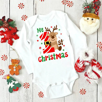 Bambino's First Christmas Romper