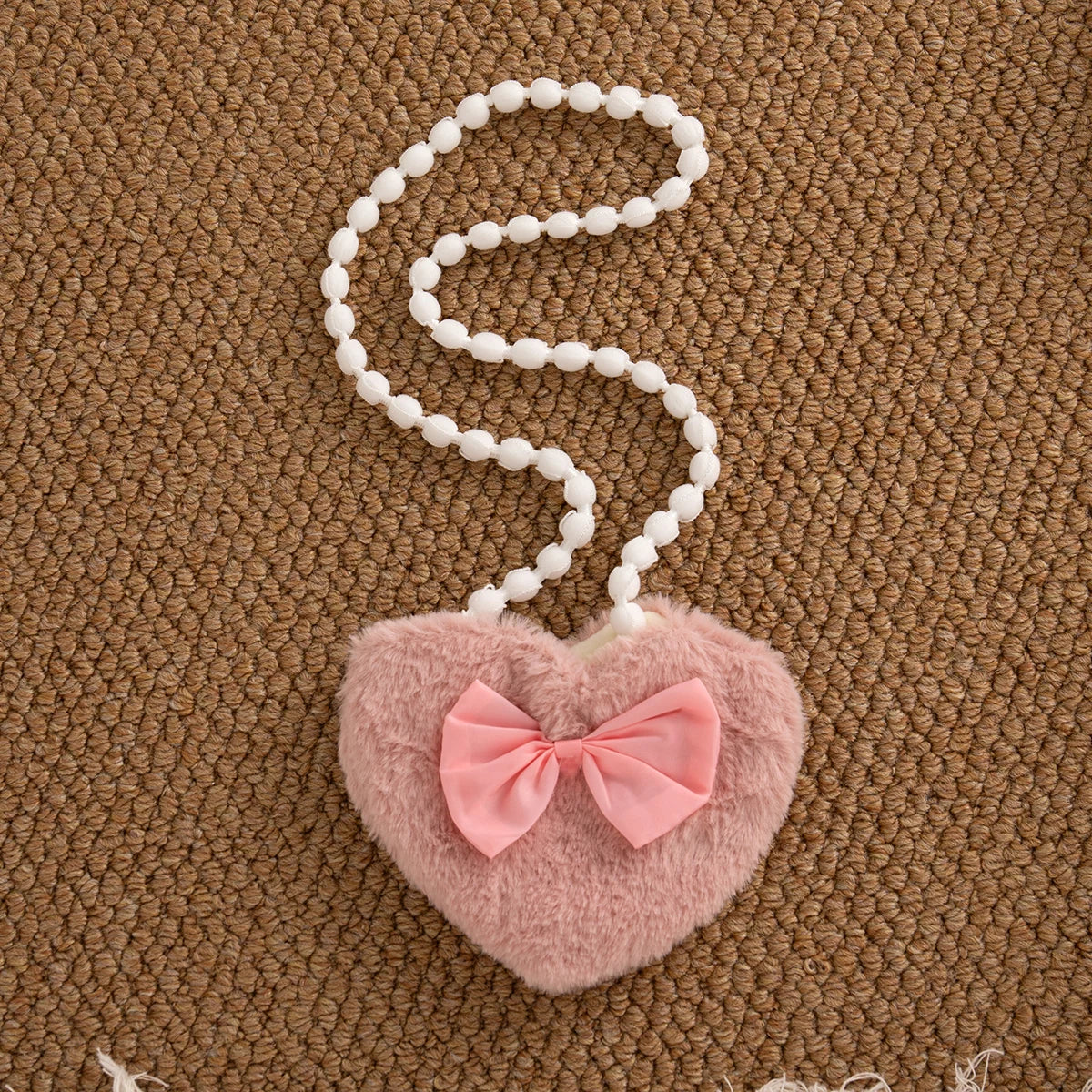 Bambino's Plushy Jacket And Bag Set