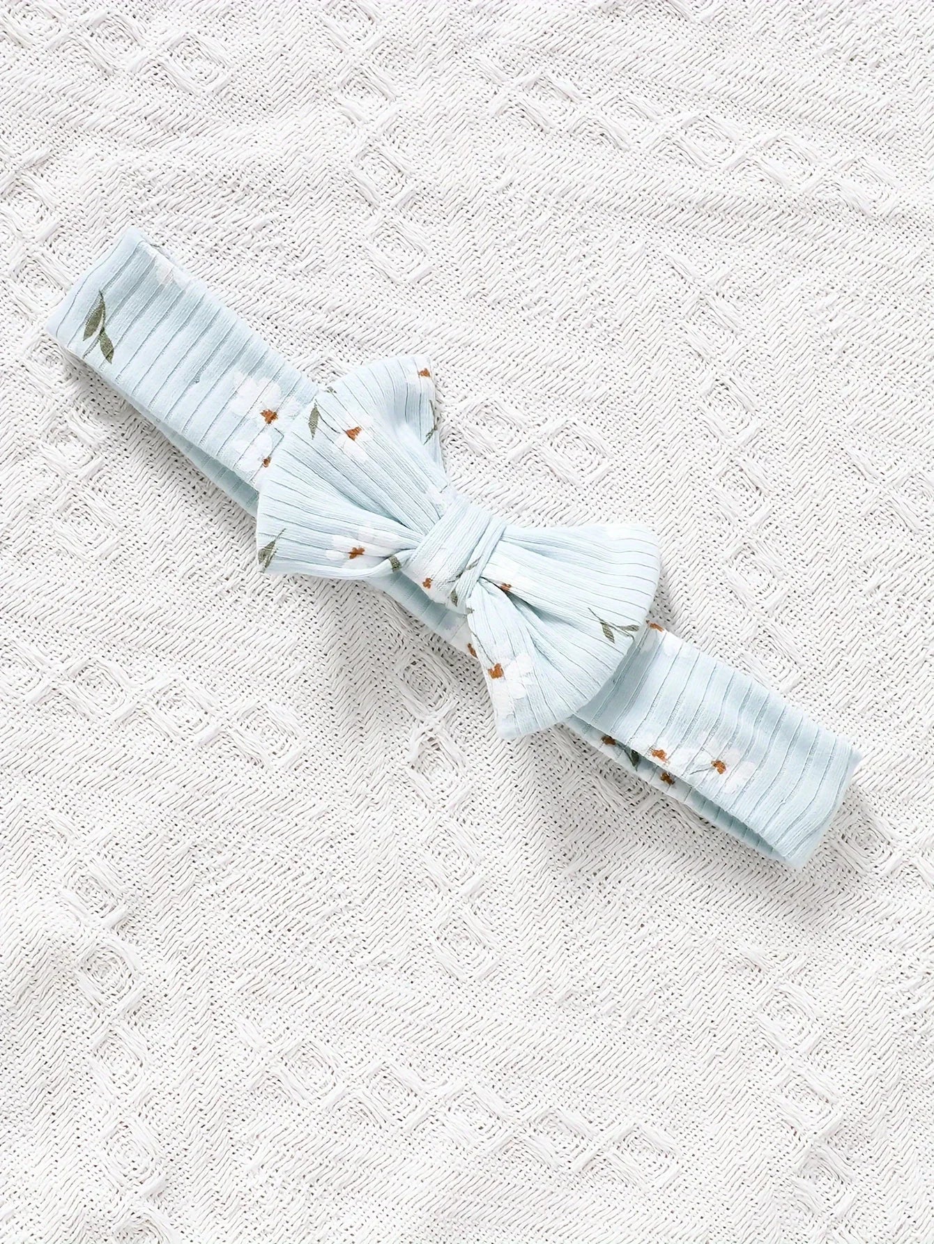 Bambino's Floral Romper And Headband Set