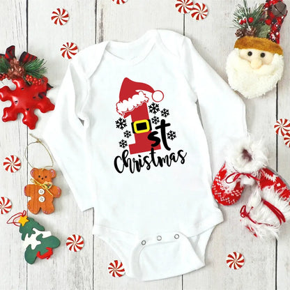 Bambino's First Christmas Romper